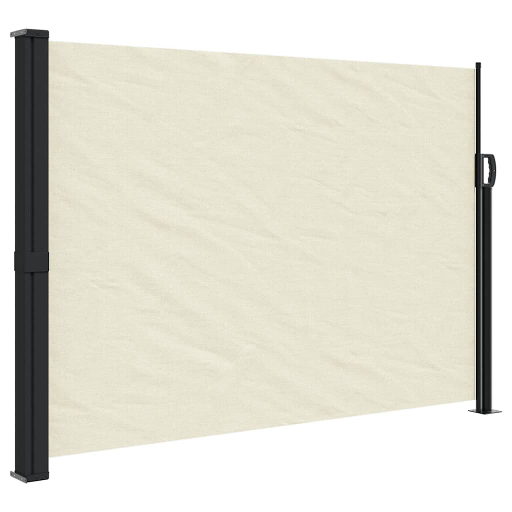 Vidaxx pare-vent extensible 140x600 cm crème