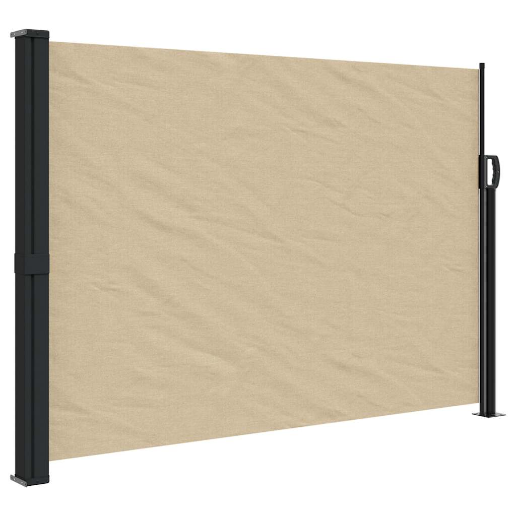 Vidaxl čelní sklo prodloužitelné 140x600 cm beige