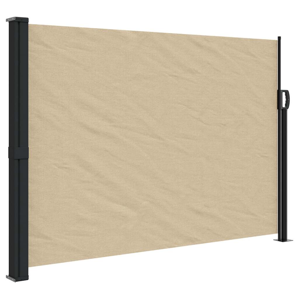 Vidaxx pare-vent extensible 140x600 cm beige