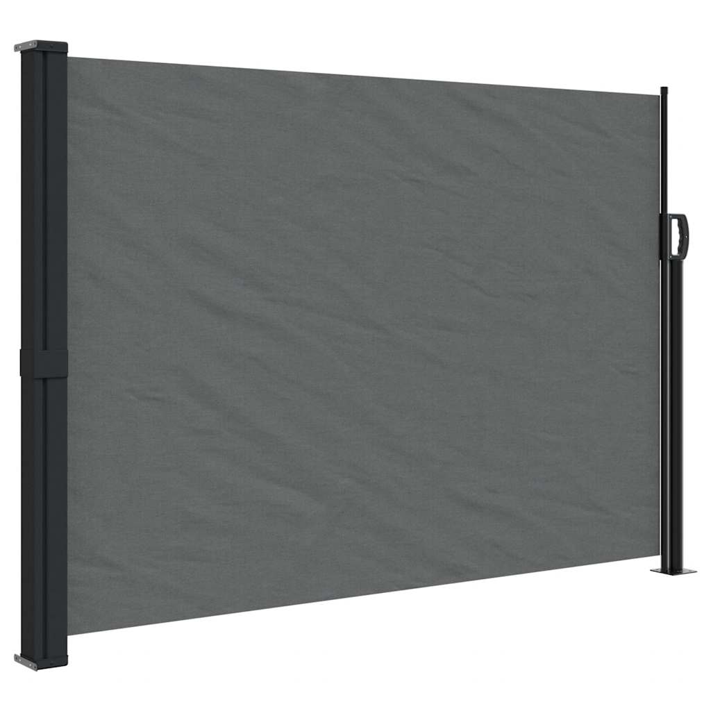 Vidaxx pare-vent extensible 140x600 cm anthracite