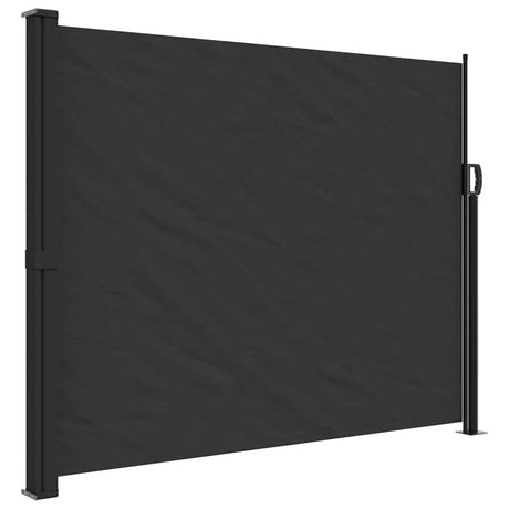 Vidaxx pare-vent extensible 160x600 cm noir