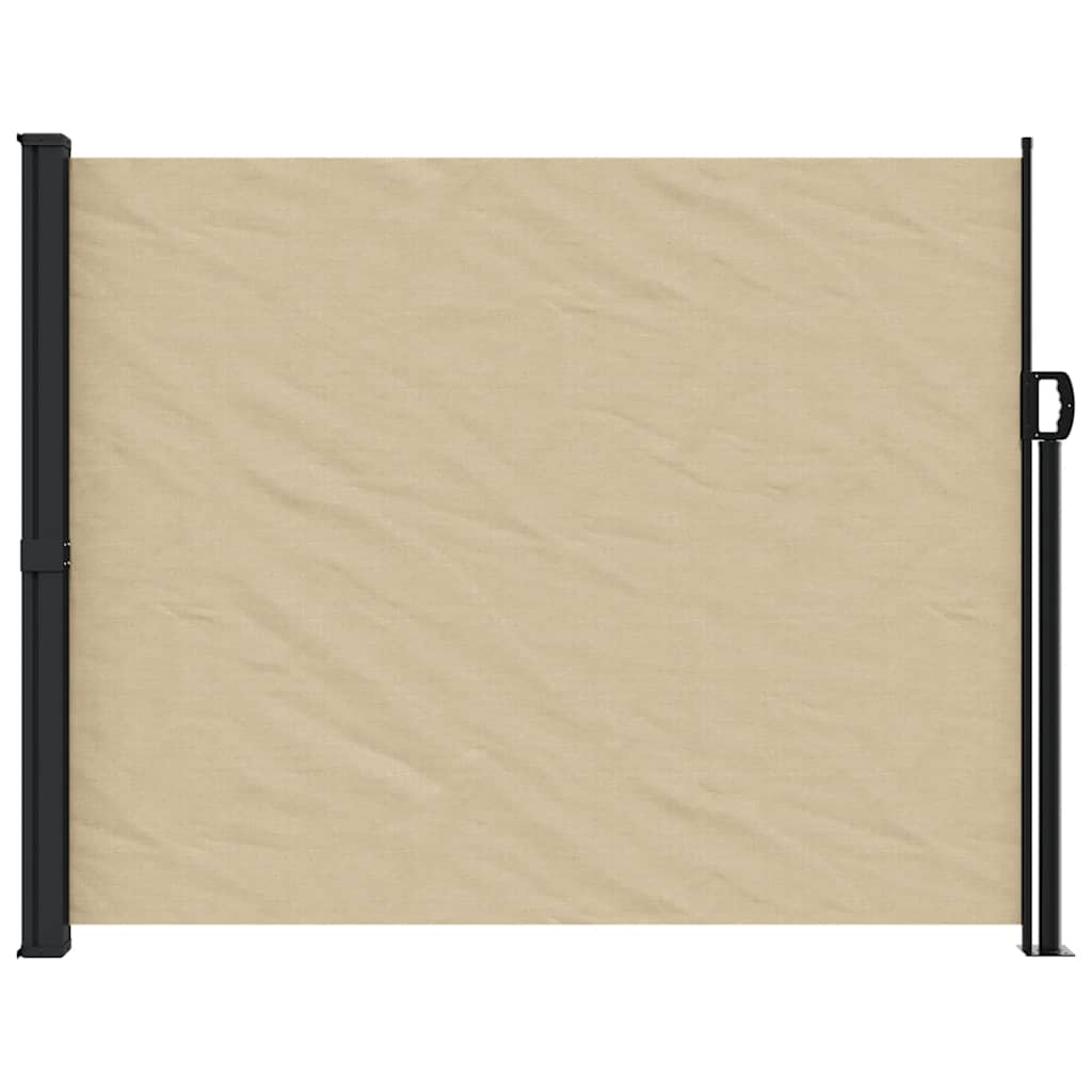 Vidaxl čelní sklo prodloužitelné 160x600 cm beige