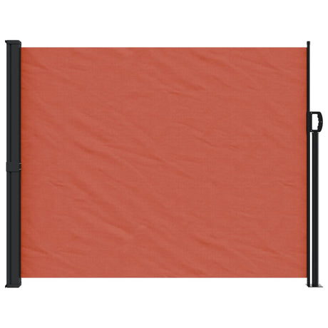 Vidaxx pare-vent extensible 160x600 cm terre cuite