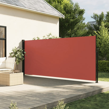 Vidaxx pare-vent extensible 160x600 cm terre cuite