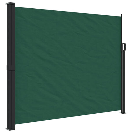 Vidaxx pare-vent extensible 160x600 cm vert foncé