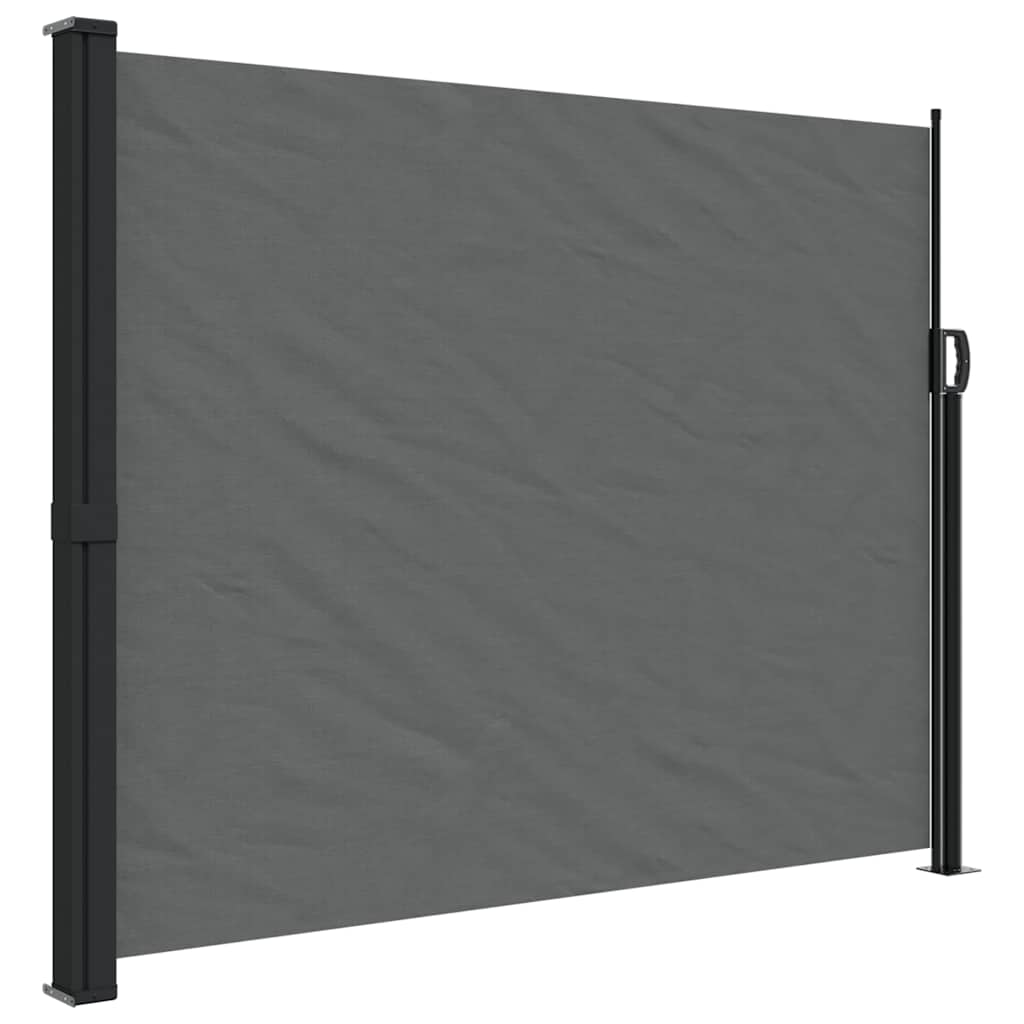 Vidaxx pare-vent extensible 160x600 cm anthracite