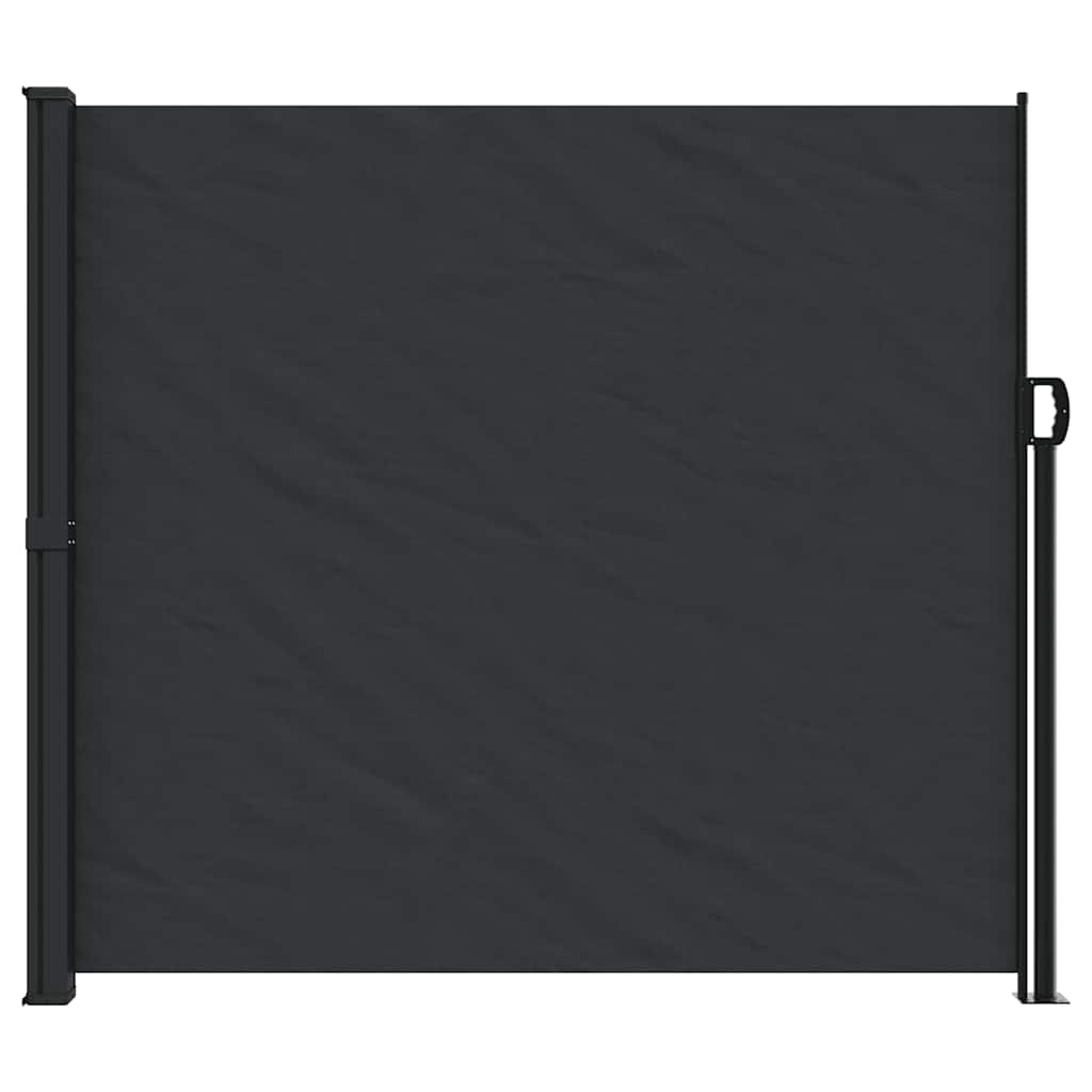Vidaxx pare-vent extensible 180x600 cm noir