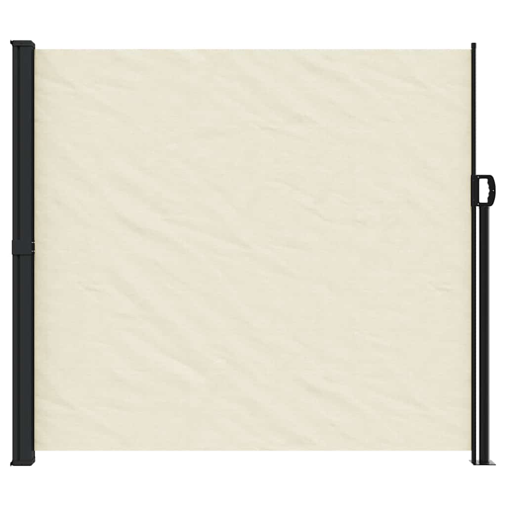 Vidaxl Windshield utdragbar 180x600 cm Cream -Colored