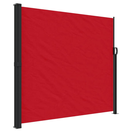 Vidaxx pare-vent extensible 180x600 cm rouge
