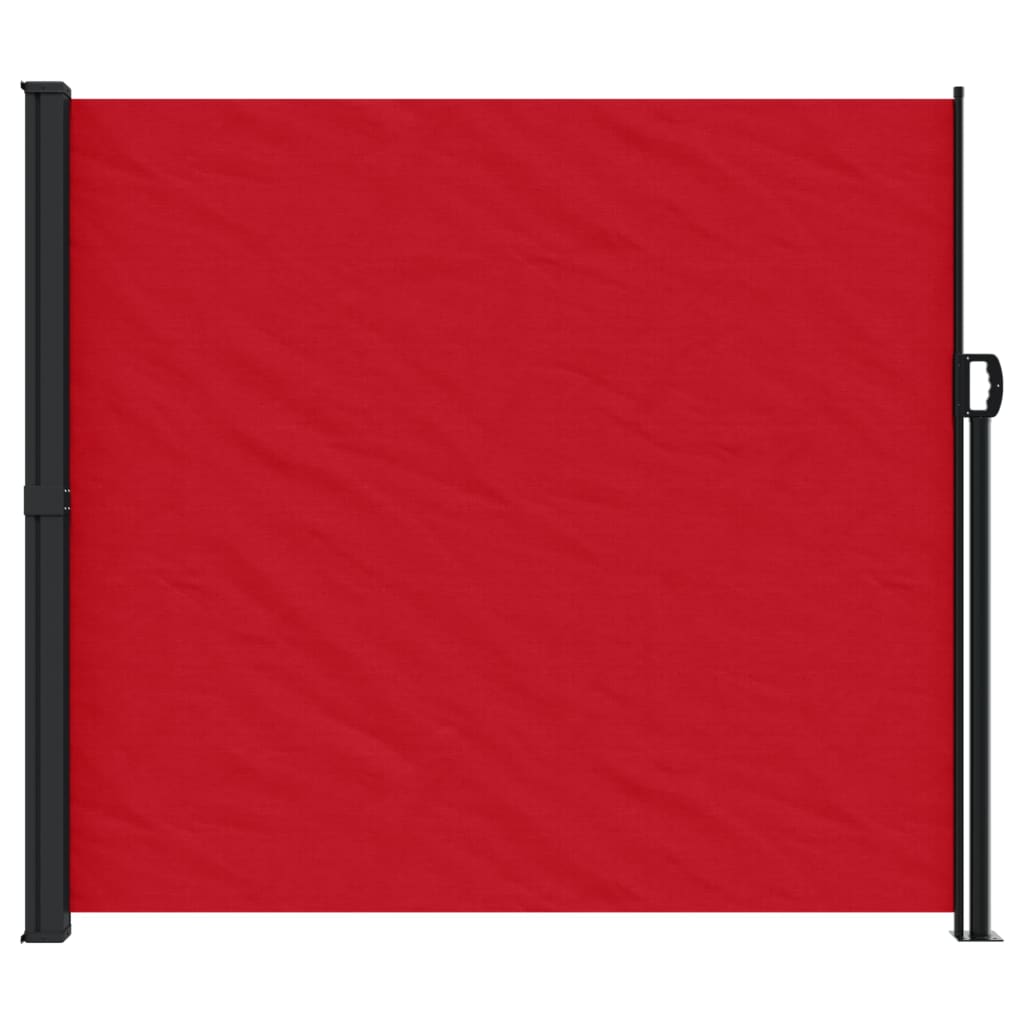 Vidaxx pare-vent extensible 180x600 cm rouge