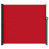 Vidaxx pare-vent extensible 180x600 cm rouge