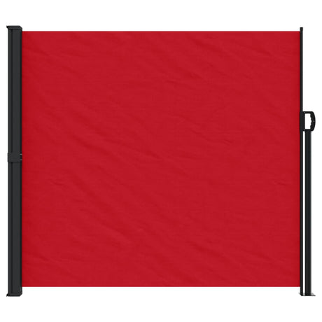 Vidaxx pare-vent extensible 180x600 cm rouge