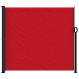 Pare-brise Vidaxl extensible 180x600 cm rouge