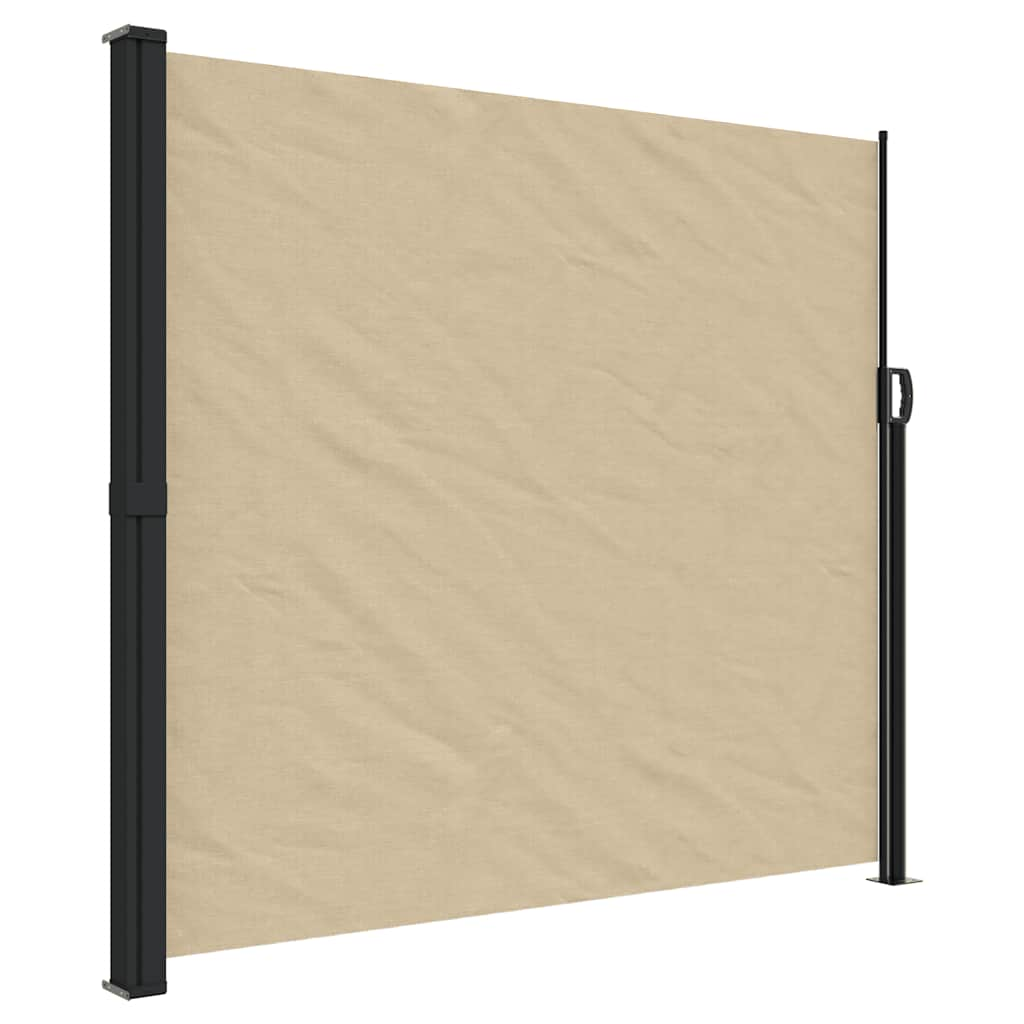 Vidaxl čelní sklo prodloužitelné 180x600 cm beige