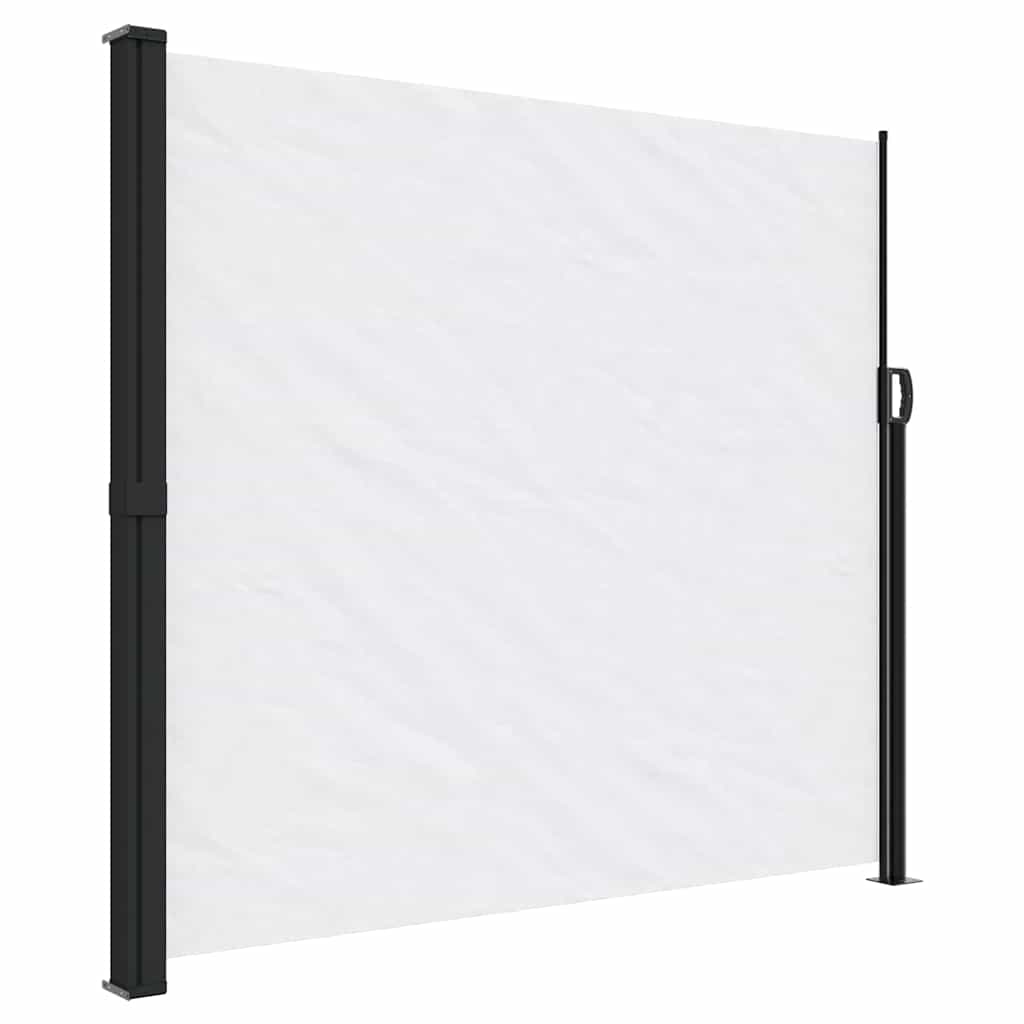 Vidaxx pare-vent extensible 180x600 cm blanc