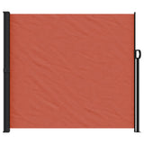Vidaxx pare-vent extensible 180x600 cm terre cuite