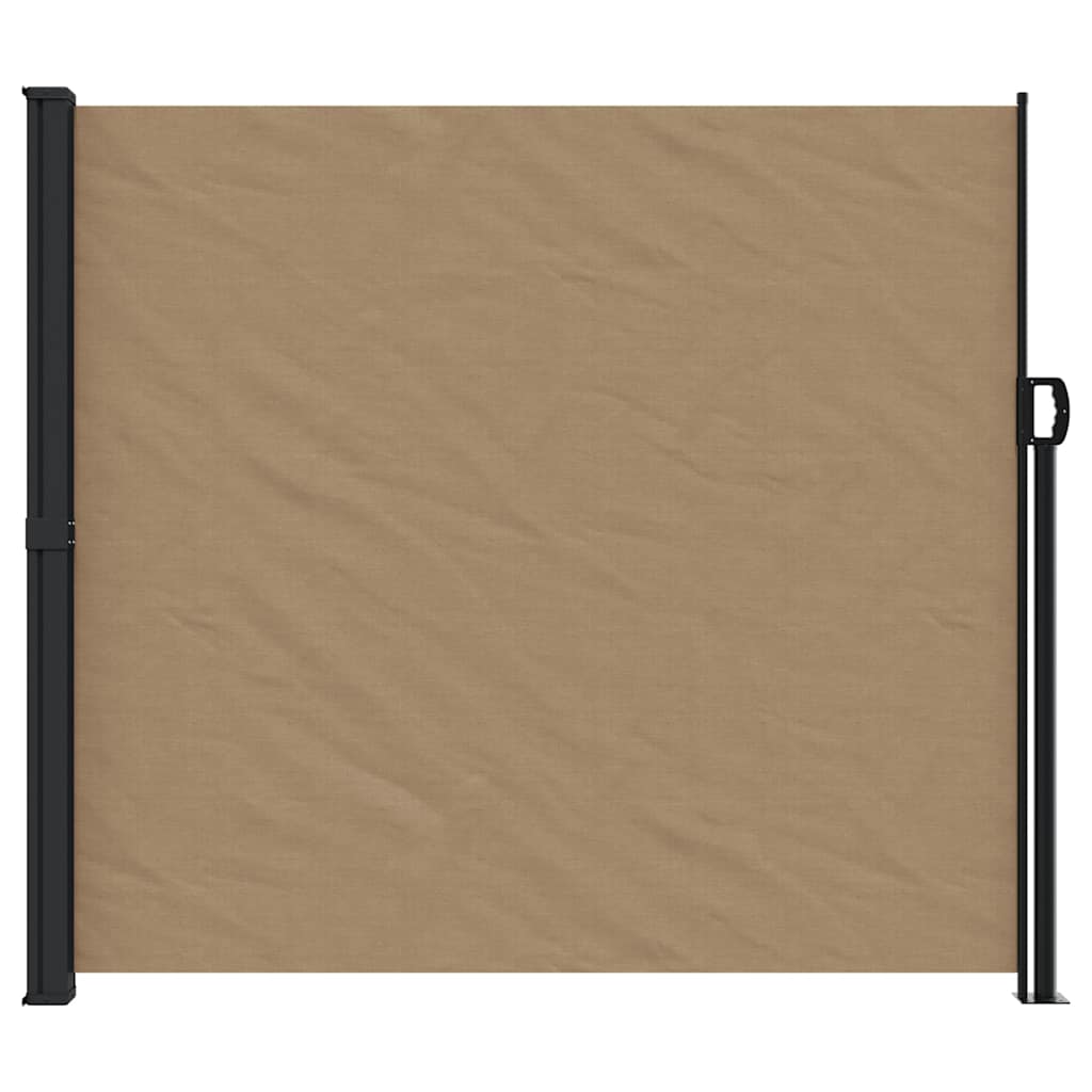 Vidaxx pare-vent extensible 180x600 cm taupe