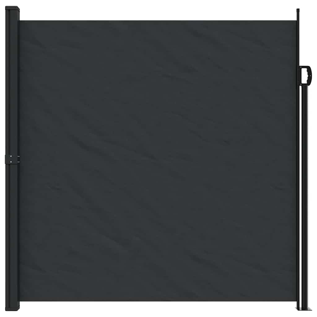Vidaxx pare-vent extensible 200x600 cm noir