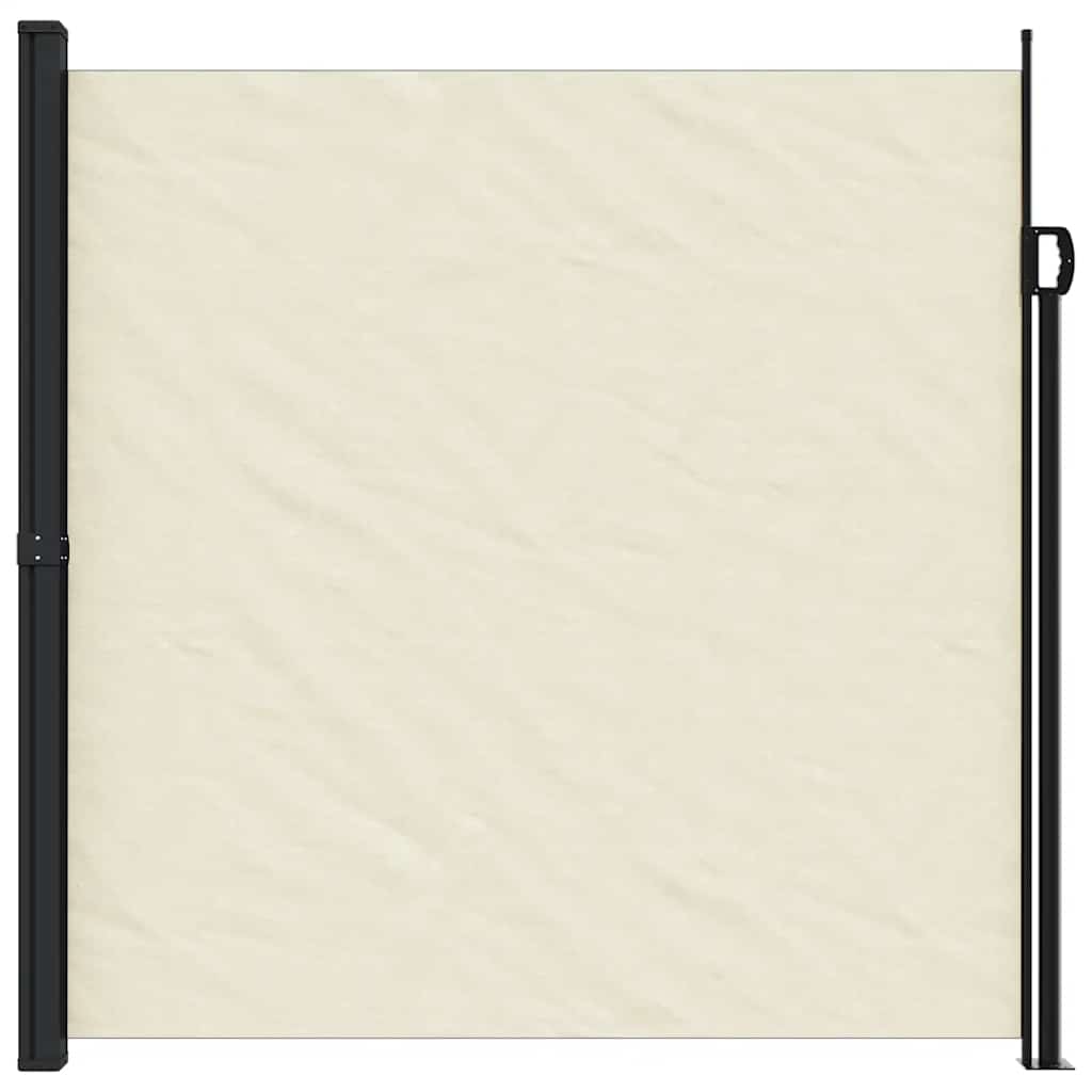 Vidaxx pare-vent extensible 200x600 cm couleur crème