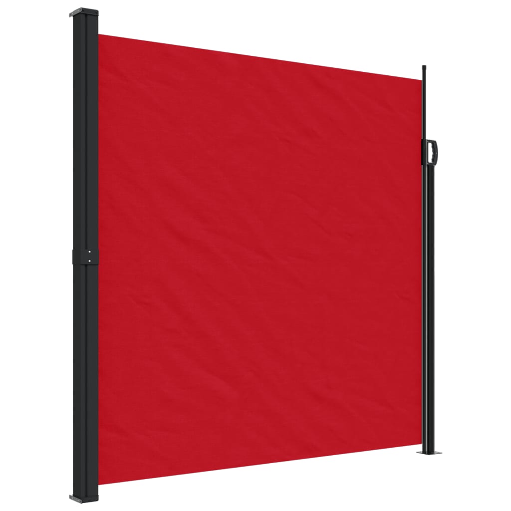 Vidaxx pare-vent extensible 200x600 cm rouge