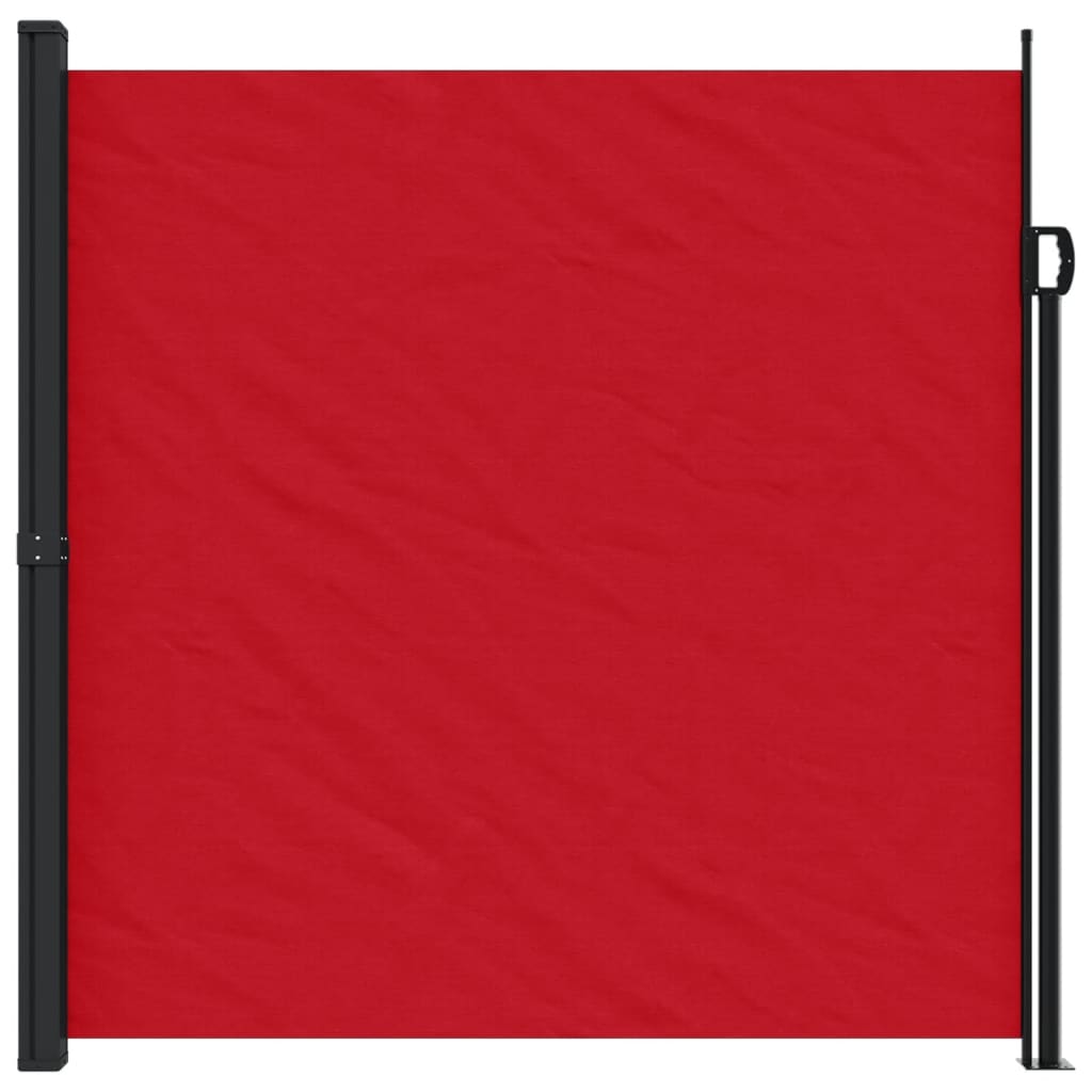 Pare-brise vidaxl extensible 200x600 cm rouge