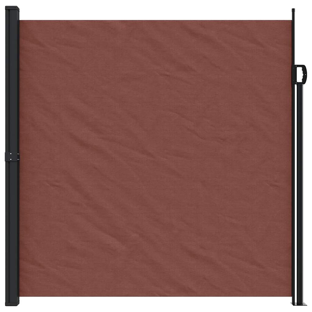 Vidaxx pare-vent extensible 200x600 cm marron