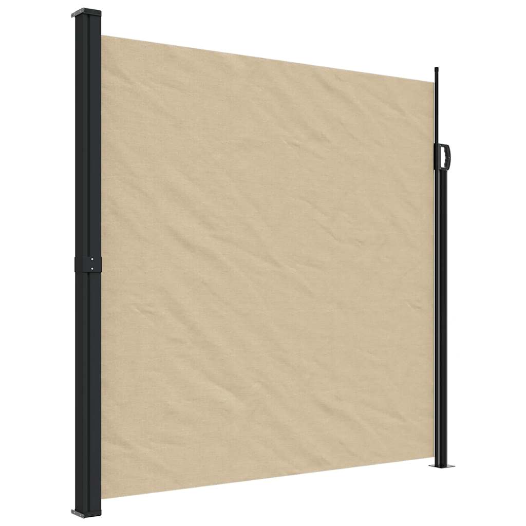 Vidaxx pare-vent extensible 200x600 cm beige