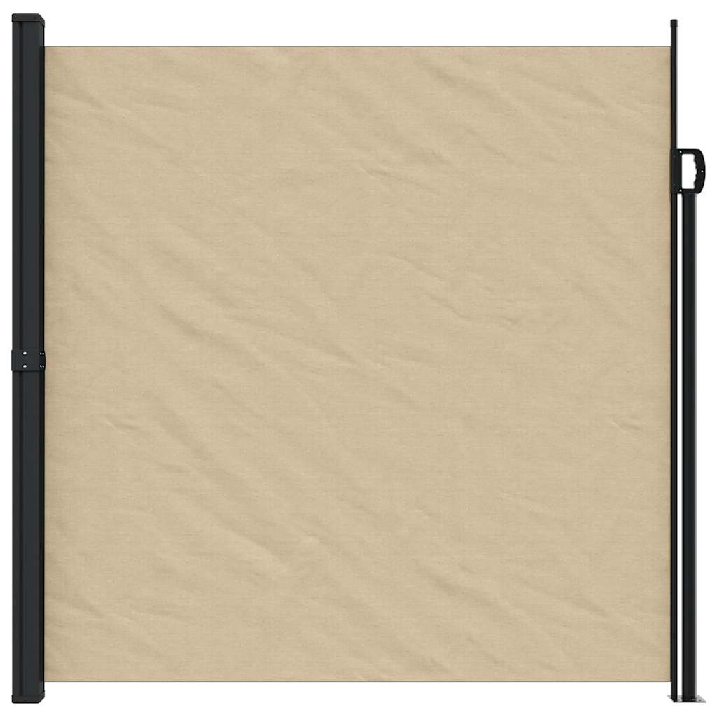 Vidaxx pare-vent extensible 200x600 cm beige