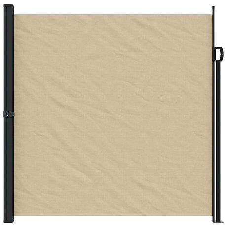 Vidaxx pare-vent extensible 200x600 cm beige