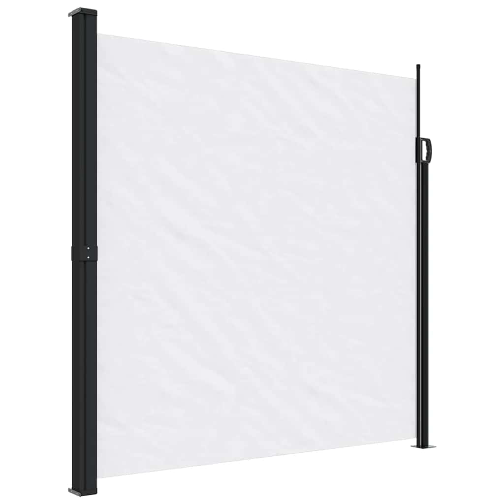Vidaxx pare-vent extensible 200x600 cm blanc