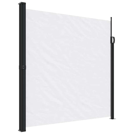 Vidaxx pare-vent extensible 200x600 cm blanc