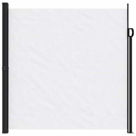 Vidaxx pare-vent extensible 200x600 cm blanc