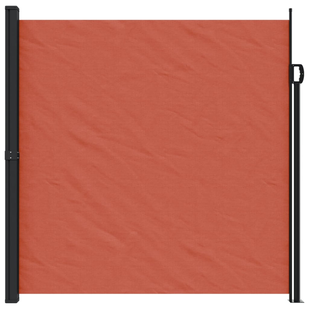 Vidaxx pare-vent extensible 200x600 cm terre cuite