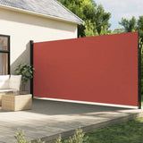Vidaxx pare-vent extensible 200x600 cm terre cuite