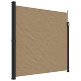 Pare-brise vidaxl extensible 200x600 cm taupe