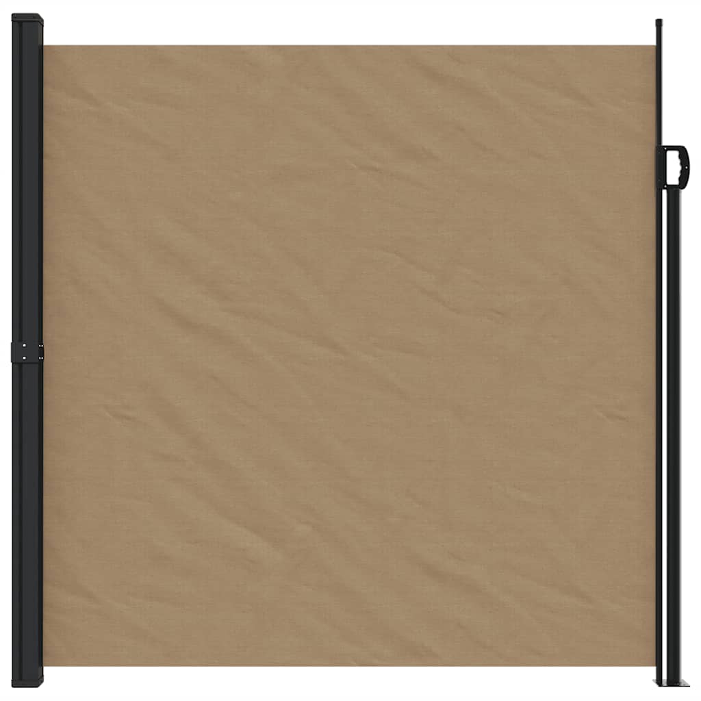 Vidaxx pare-vent extensible 200x600 cm taupe