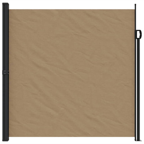 Vidaxx pare-vent extensible 200x600 cm taupe