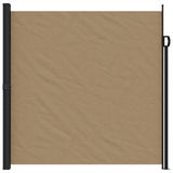 Vidaxl Windshield utdragbar 200x600 cm taupe