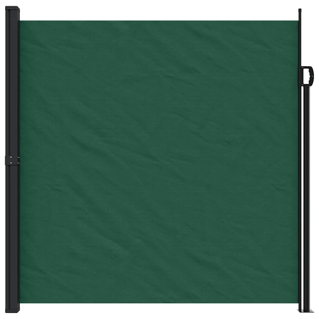 Vidaxx pare-vent extensible 200x600 cm vert foncé