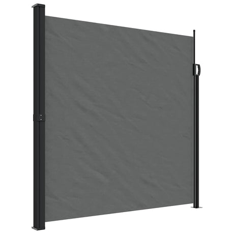 Vidaxx pare-vent extensible 200x600 cm anthracite