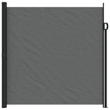 En pare-brise Vidaxl extensible 200x600 cm anthracite -colored