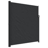 Vidaxx extendable wind screen 220x600 cm black