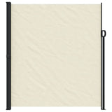 VidaXL Windshield Extendable 220x600 cm Cream -colored