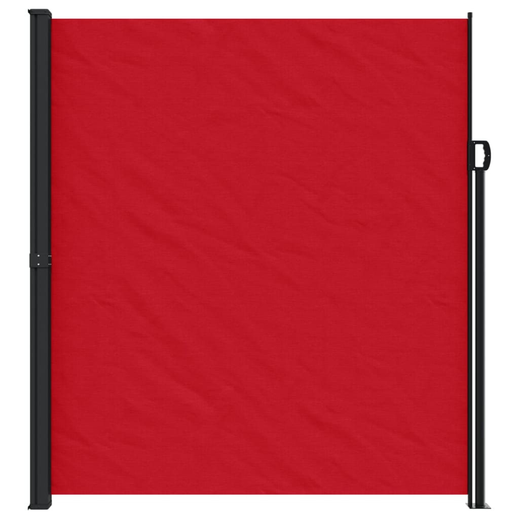 Vidaxx pare-vent extensible 220x600 cm rouge