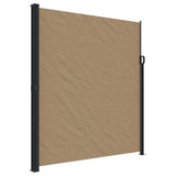 Vidaxl Windshield utvidbar 220x600 cm taupe