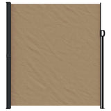 VidaXL Windshield Extendable 220x600 cm Taupe