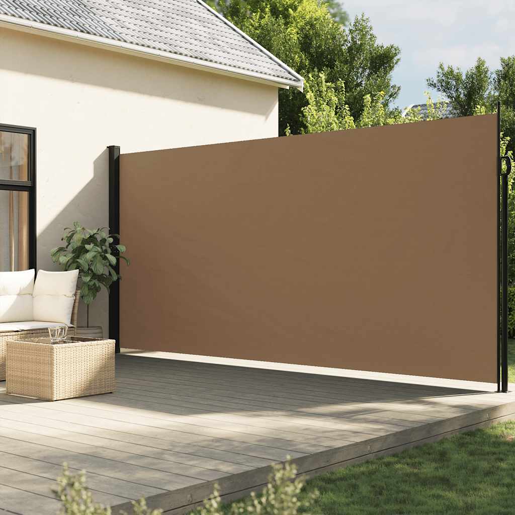 VIDAXL -Windschutzscheibe ausziell 220 x 600 cm Taupe