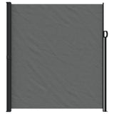 En pare-brise Vidaxl extensible 220x600 cm anthracite -colored