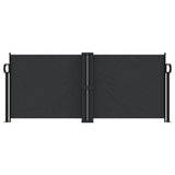 Vidaxx pare-vent extensible 100x600 cm noir