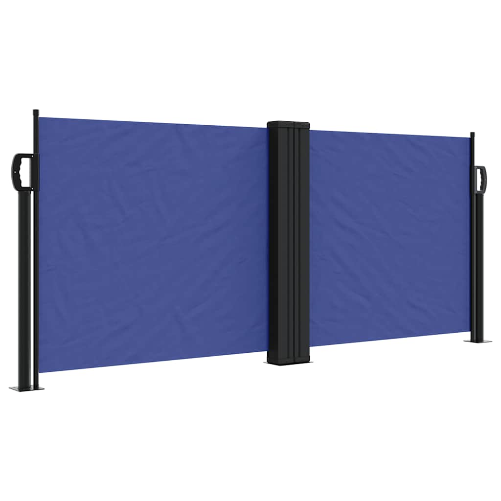 Vidaxx pare-vent extensible 100x600 cm bleu